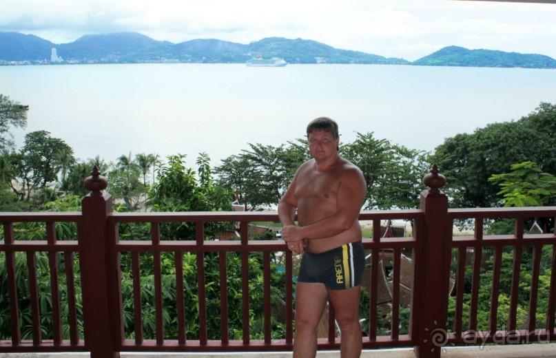 Вид с террасы номера