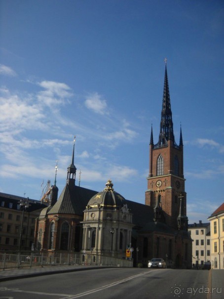 Рыцарская церковь. В ней находится прах множества шведских монархов