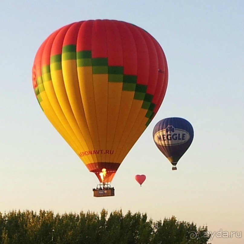 Полет на воздушном шаре