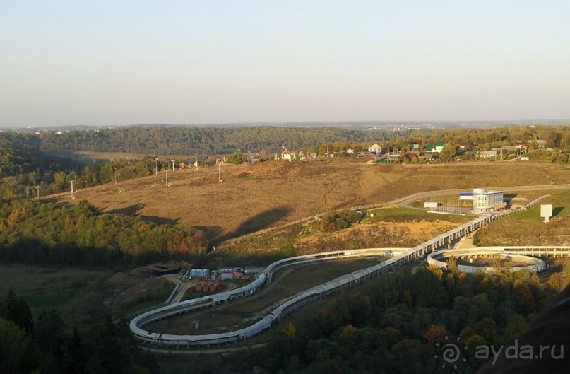 Санно-бобслейная трасса