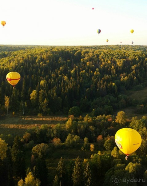 Полет на воздушном шаре