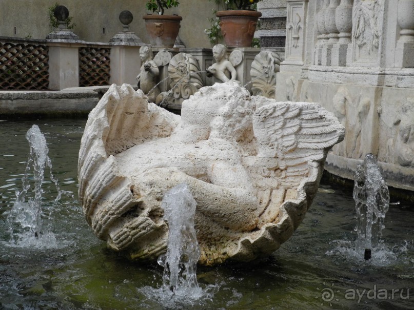 Тиволи. Вилла д'Эсте. Фонтан Органа