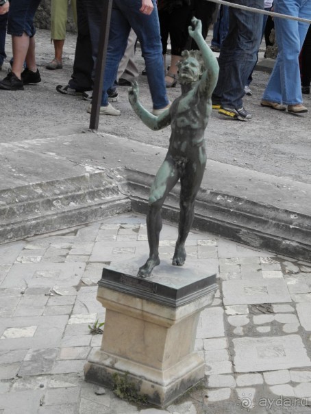 Помпеи. Фонтан "Фавн"