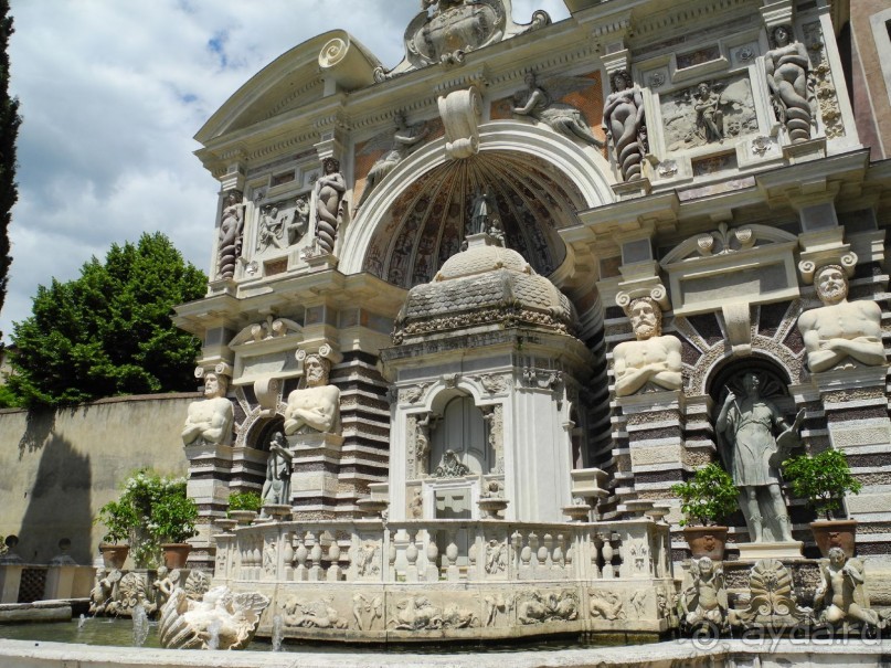 Тиволи. Вилла д'Эсте. Фонтан Органа