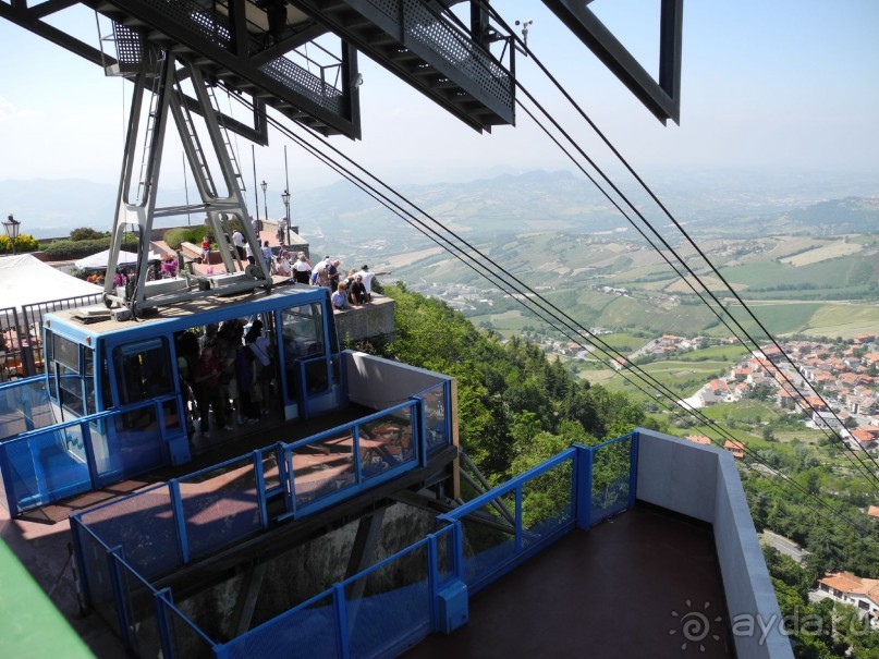 Сан-Марино. Фуникулер. 