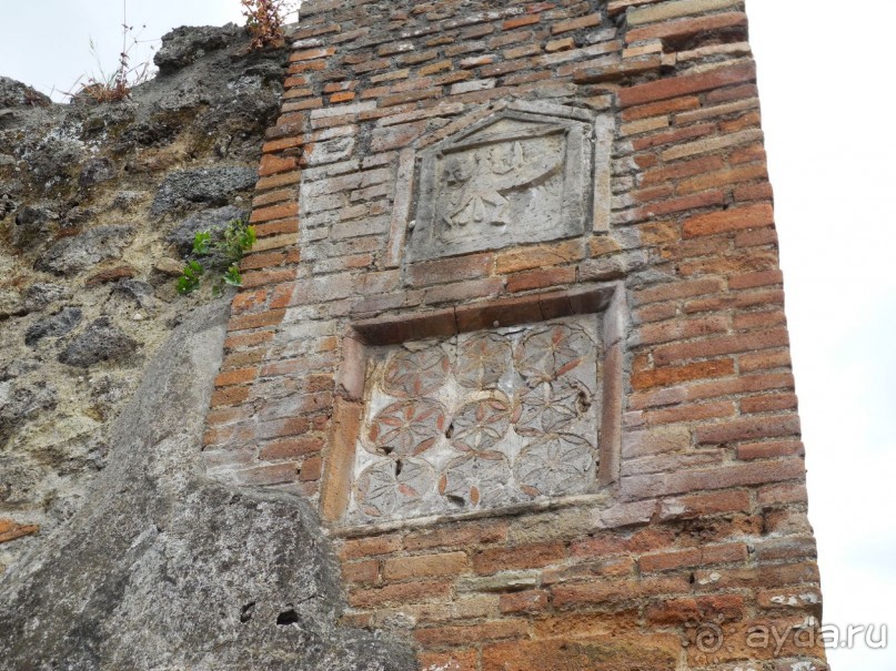 Помпеи. Указатели улиц