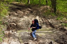 Мини пеше-водно-скальная прогулка по окрестностям Пшады или первый шаг к главному путешествию в жизни.