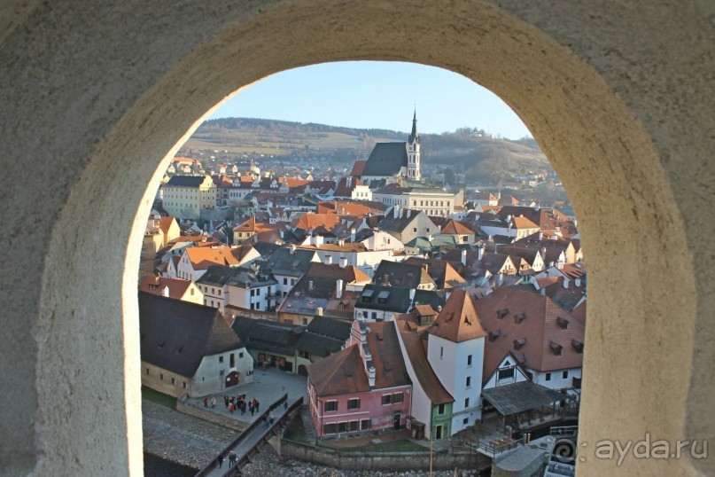 Один день в Чешском Крумлове.