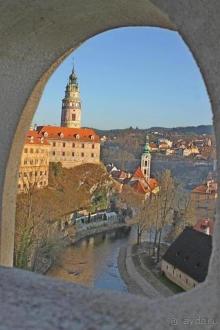 Один день в Чешском Крумлове.