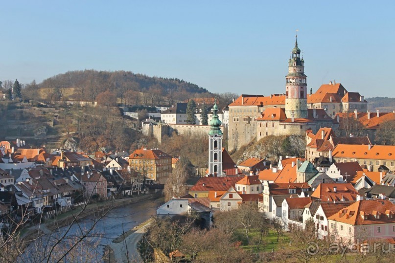 Один день в Чешском Крумлове.