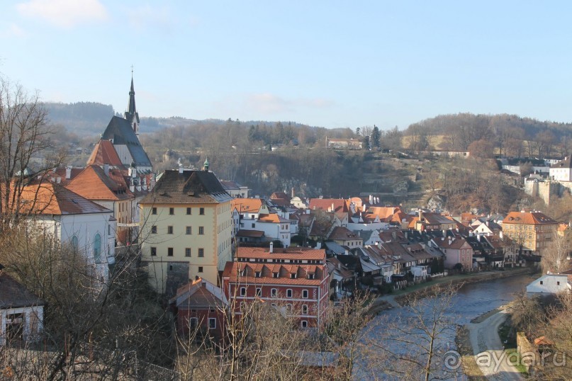 Один день в Чешском Крумлове.