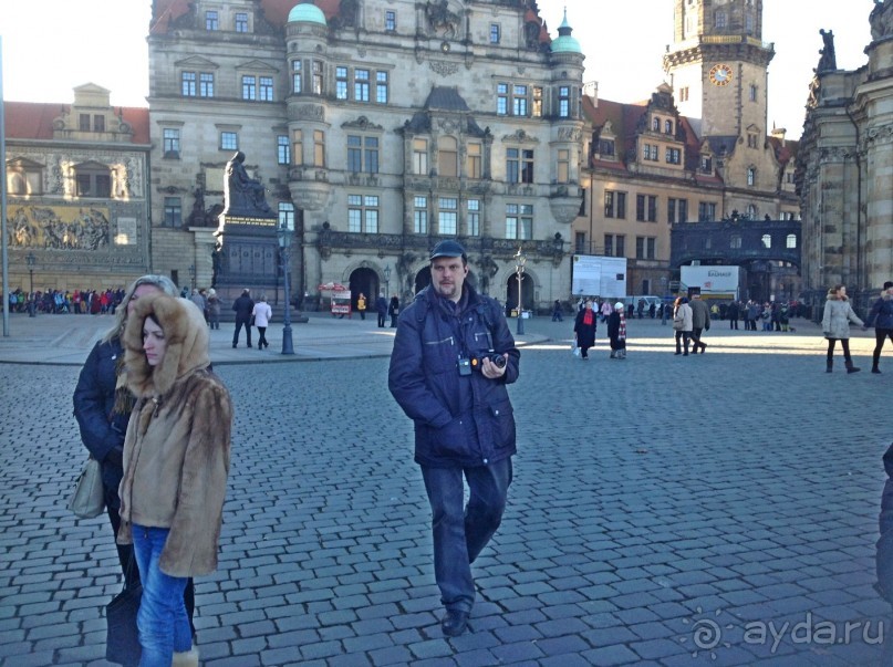 Восстающий из руин Дрезден.