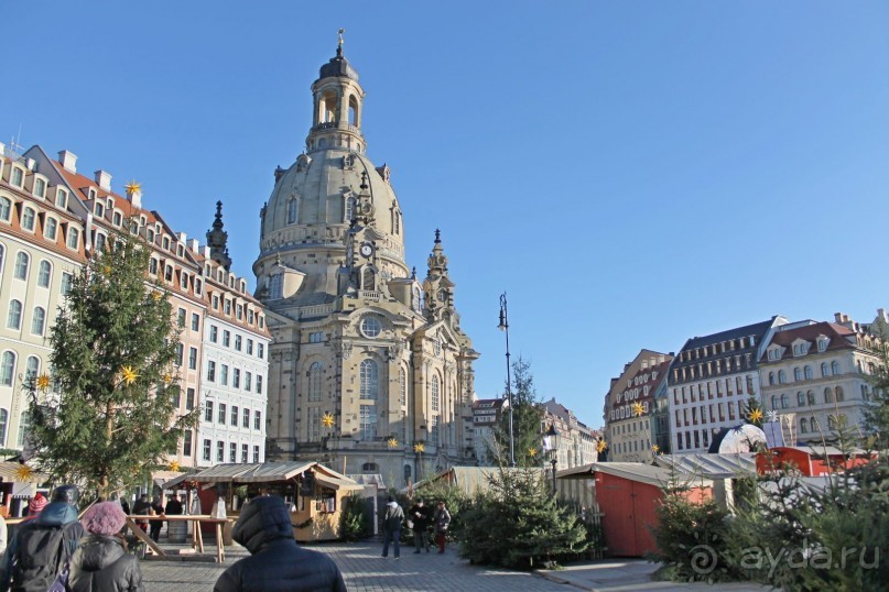 Восстающий из руин Дрезден.