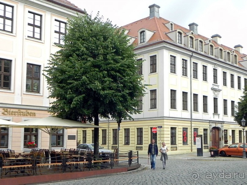 Дрезден  НЕстандартный. Kunsthofpassage + Pfunds Molkerei.(II)