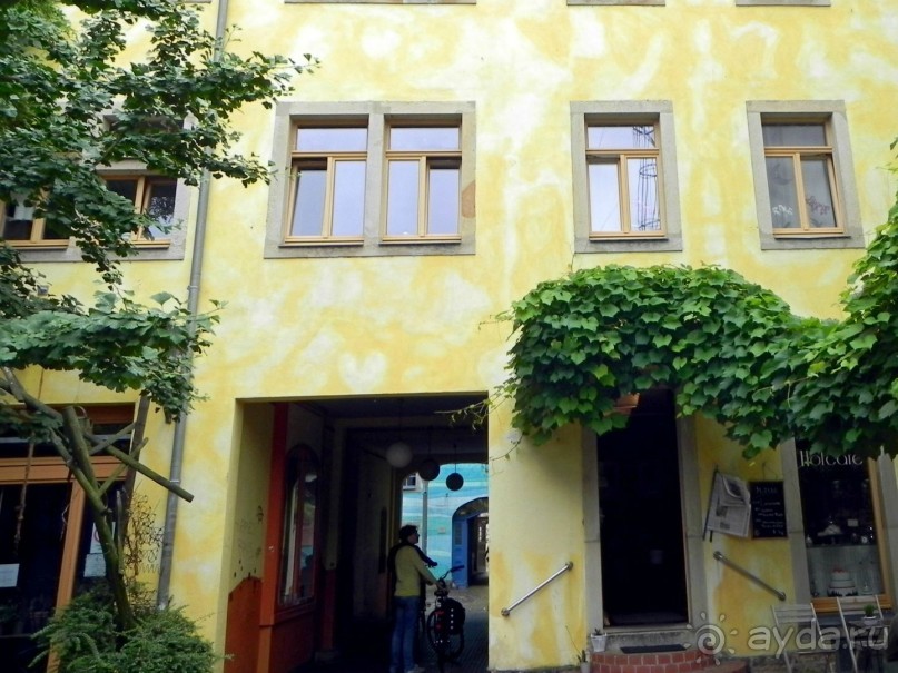Дрезден  НЕстандартный. Kunsthofpassage + Pfunds Molkerei.(II)