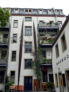 Дрезден  НЕстандартный. Kunsthofpassage + Pfunds Molkerei.(II)