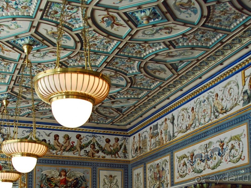 Дрезден  НЕстандартный. Kunsthofpassage + Pfunds Molkerei.(II)