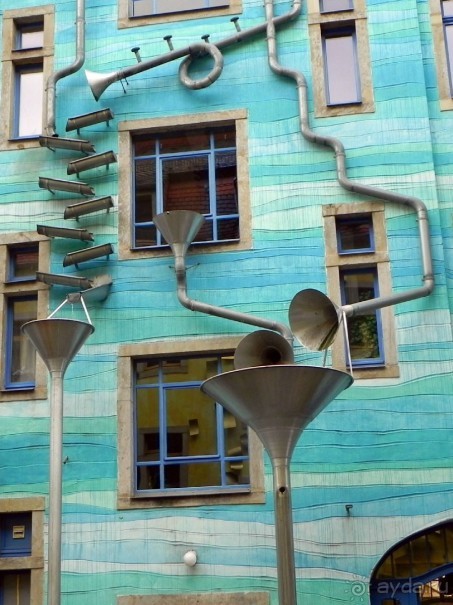 Дрезден  НЕстандартный. Kunsthofpassage + Pfunds Molkerei.(II)