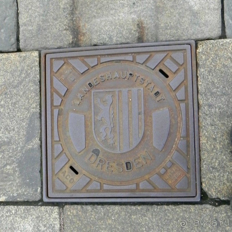 Дрезден  НЕстандартный. Kunsthofpassage + Pfunds Molkerei.(II)