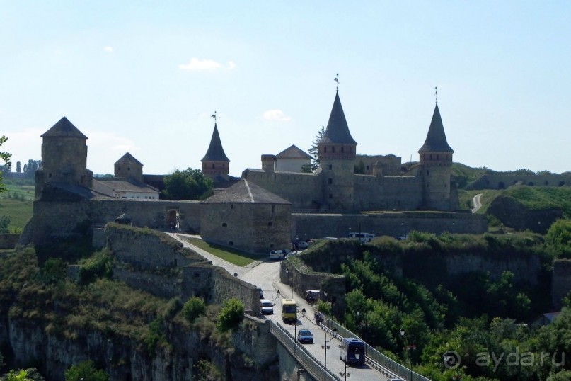 Блицтур по красивой Украине. Каменец над Смотричем.