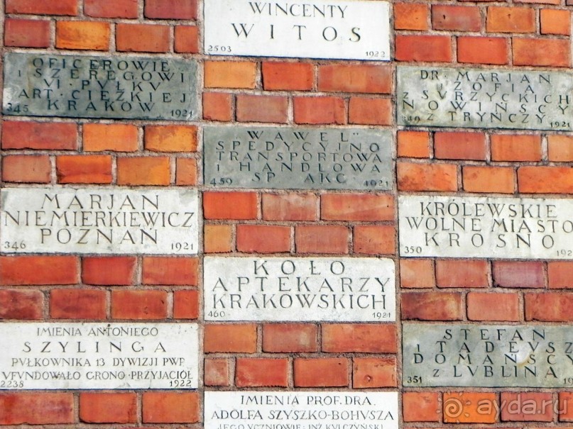 Пять страниц из  Краковского тур - дневника.