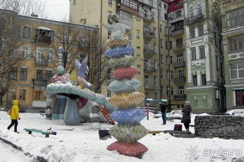 Киевская «Пейзажка». Сезон зима/лето.