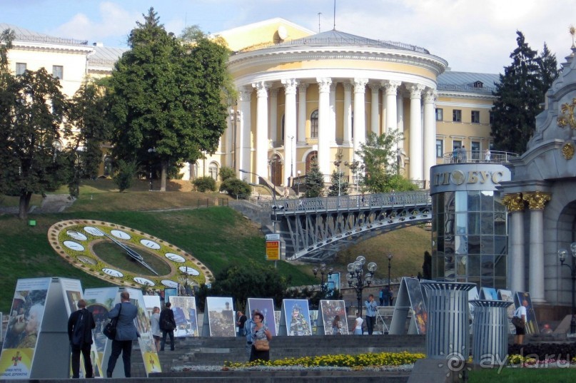Киевская «Пейзажка». Сезон зима/лето.
