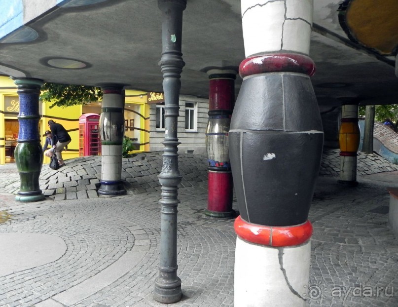 Непривычное в Вене. Артобъекты Хундертвассера.