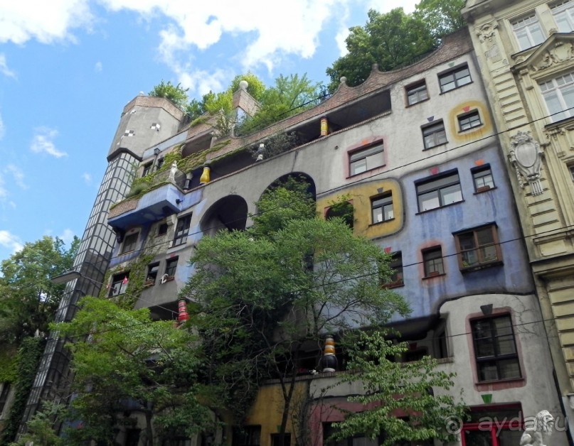 Непривычное в Вене. Артобъекты Хундертвассера.