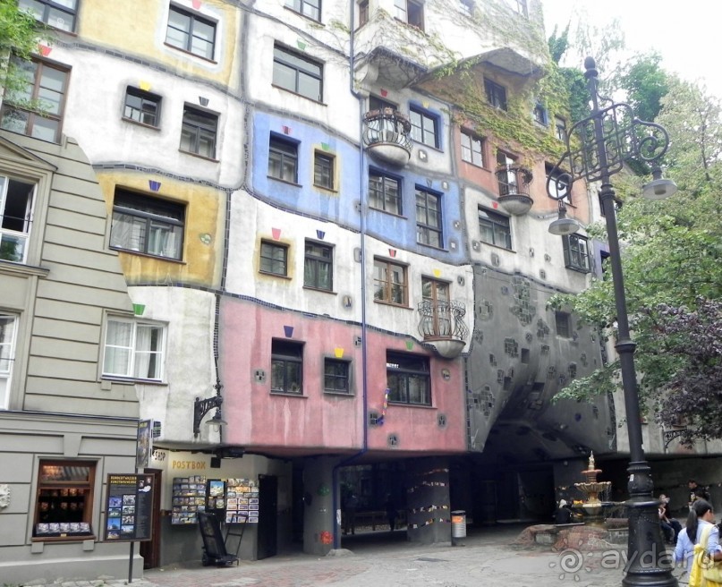 Непривычное в Вене. Артобъекты Хундертвассера.