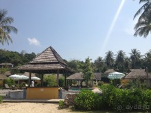 Старый отель на мусульманским острове для уединения.