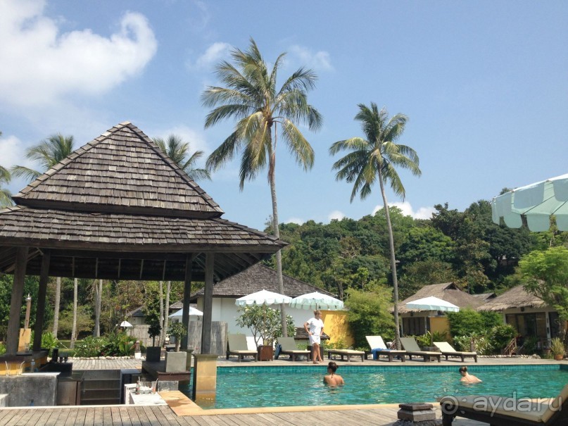 Старый отель на мусульманским острове для уединения.