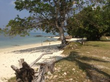 Старый отель на мусульманским острове для уединения.