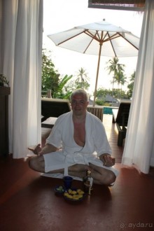 Старый отель на мусульманским острове для уединения.