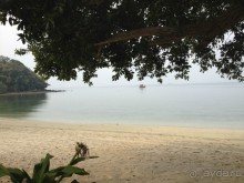 Старый отель на мусульманским острове для уединения.