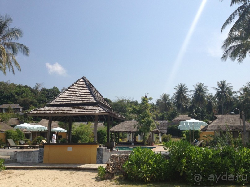 Старый отель на мусульманским острове для уединения.