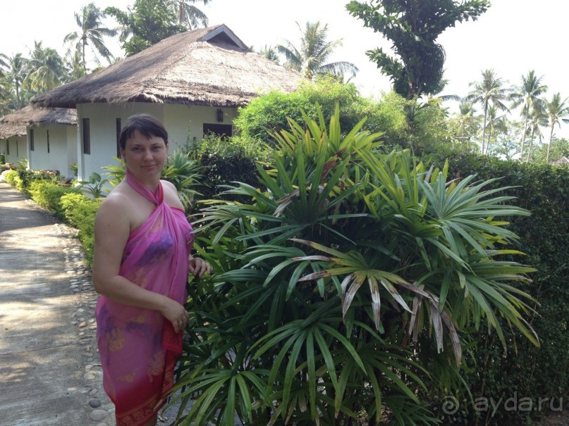 Старый отель на мусульманским острове для уединения.