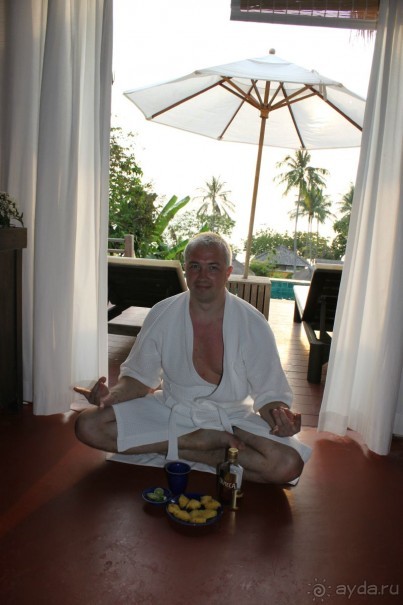 Старый отель на мусульманским острове для уединения.