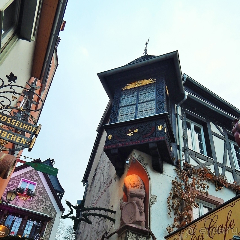 Рождественский базар в Рюдесхайме-на-Рейне