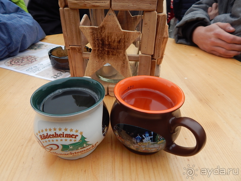 Рождественский базар в Рюдесхайме-на-Рейне