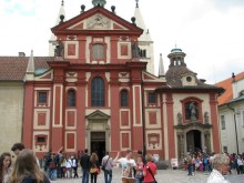 Пражский Град. Базилика святого Георгия.