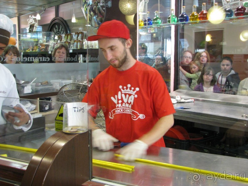 Прага. Магазин "V!VA".