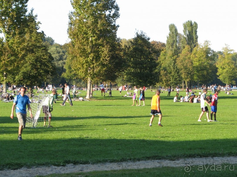 Мюнхен. Английский сад.