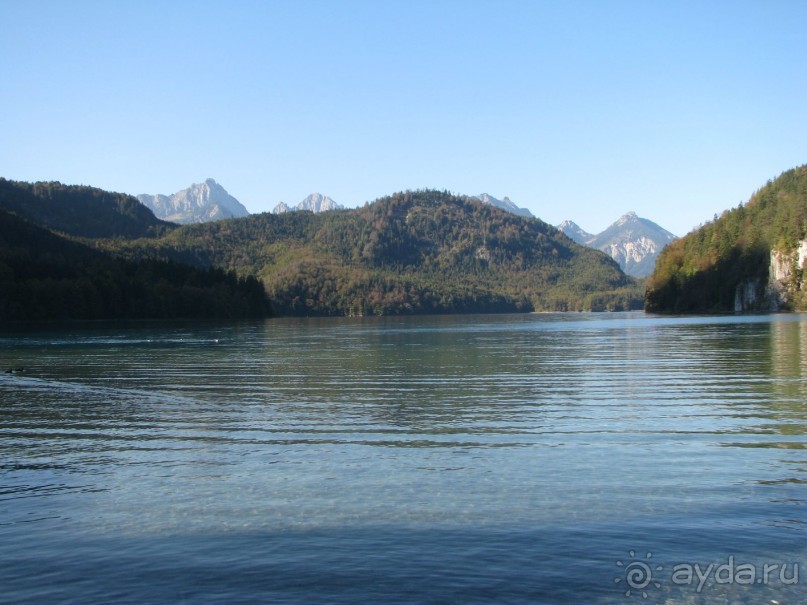 Озеро Альпзее.