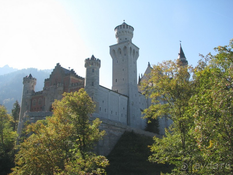 Замок Нойшванштайн.