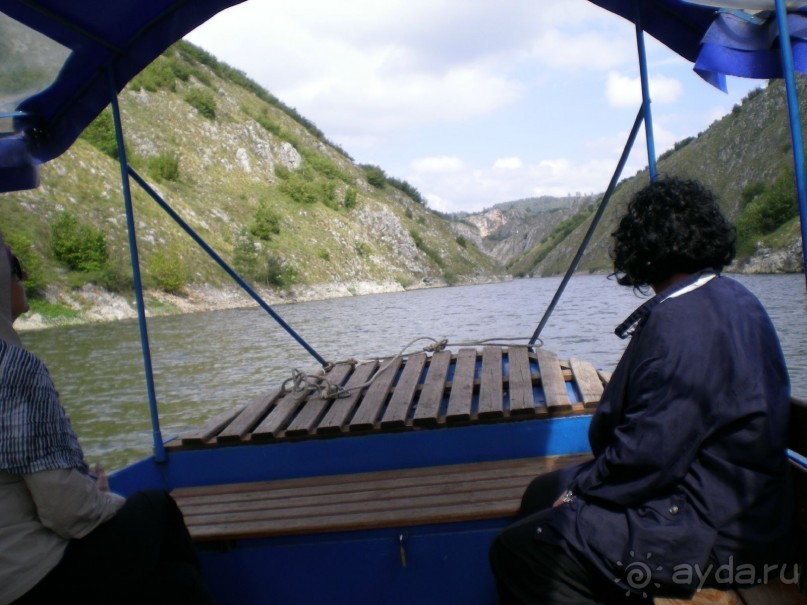 Плывём по Сьеницкому озеру