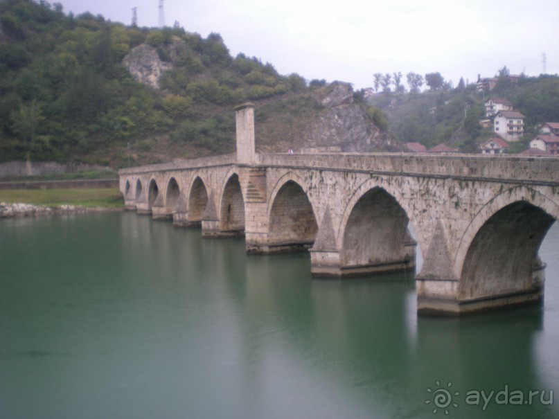 Мост через реку Дрина в Вишеграде