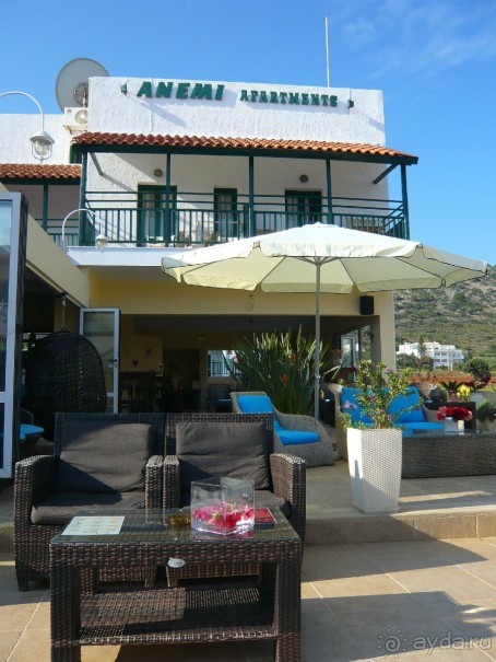 Отзыв об отеле Anemi Apart Hotel в Греции, Крит (Сталида)