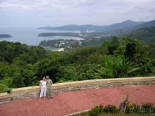 юг пхукета вид на пляжи ката и карон