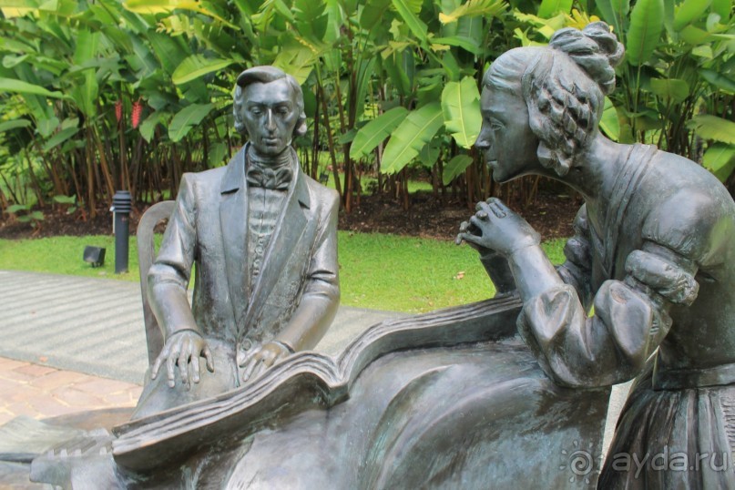 Удивительно красивый сад орхидей!!!